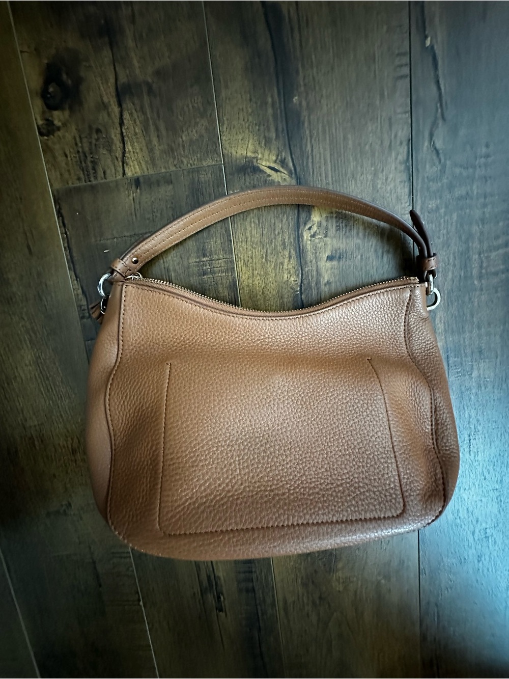 Kate Spade Brown Pebbled Leather Shoulder Bag & Matching Wallet Set - Picture 4 of 14